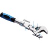 10in Adjustable Wrench 180° Rotating Flexible Head Multifunctional Wrench for