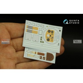 Quinta Studio QTSQD32149 1:32 Quinta Studio Interior 3D Decal - Sopwith Triplane (ROD kit)