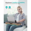 Lap Desk, Lap Desk for Laptop with Cushion, Laptop Lap
