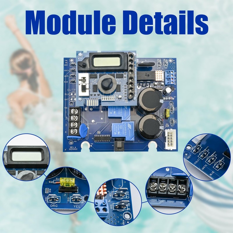 GLX-PCB-RITE Main Circuit Board & GLX-PCB-DSP Display Board Compatible with