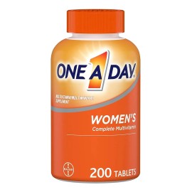 One A Day Multivitamin Womens 200 Tabletas Bayer Sabor Sin sabor - de, y,