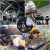 360pcs Flat Washers Flat Washers Gasket Fasteners Round Metal Washers