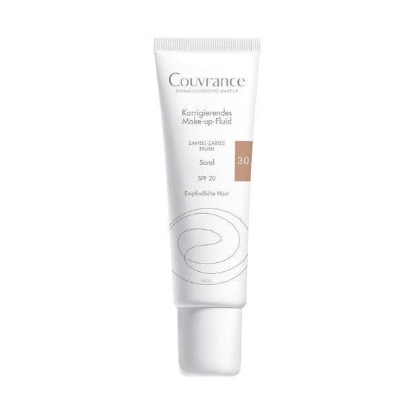 Avène Couvrance Make-up Fluid Sand 3.0 SPF 20, 30 ml