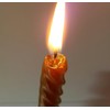 Gedengni Twisted Candlesticks Golden Taper Candle -10inch Gold Tapered Candles