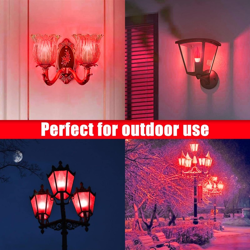 Bestview LED Flame Effect Light Bulbs,3 Modes Flickering Light Bulbs,