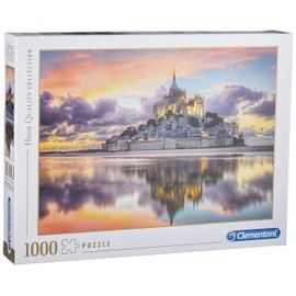 Clementoni - 39367 - Collection - Le Magnifique Mont Saint-Michel - 1000 Pieces