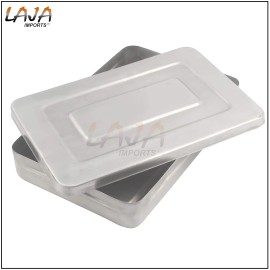 LAJA IMPORTS Instruments Sterilization tray 12"x8"x2" Surgical Dental Sterilizing DN-2230