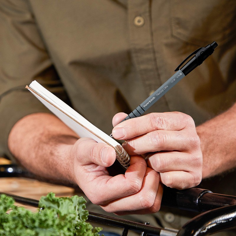 PaperMate Medium Point (1.0 mm) Flexgrip Ultra Retractable Ballpoint Pen,