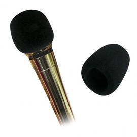 Microphone Foam Black Sponge Sanitary Cover Cover