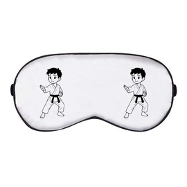 Azeeda 'Karate Junge' Schlaf- / Reise-Augenmaske (EY00031635)
