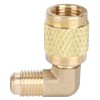 GLOGLOW Air Conditioning Adapter, R410 Male Thread 1/4 to Female