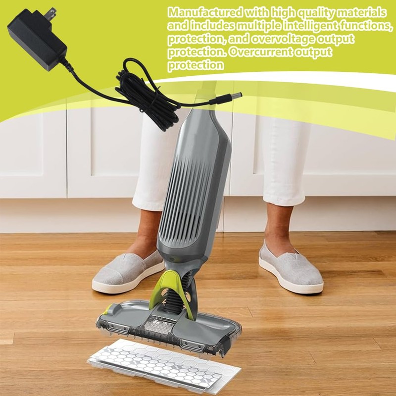 KOGUNXU New Vacuum Mop Replacement Charger 6.5Ft for Shark VACMOP
