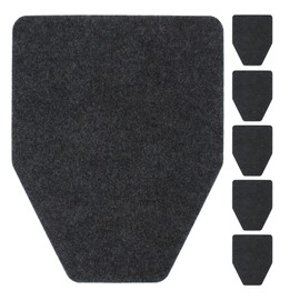 KVMORZE 12 Pack Urinal Mats Urinal Pads Urinal Floor Mats for Men Commerical Disposable Toilet Water Absorption Non-Slip Rubber Backing Washable Urinals Mat for Bathroom Restroom Eliminating Odor (12)