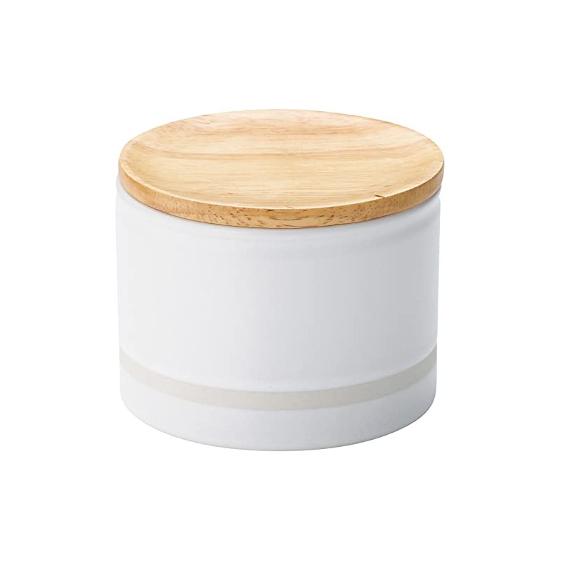 aito Seisakusho Canister Storage Container with Lid, Small, Approx. 7.8