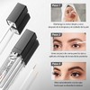 2pc Suero para el crecimiento de cejas y pestañas, cepillo