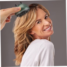 Healvian 3pcs Scalp Care Women Hair Oiling Tool Massage Oil Brush Scalp Brush for Dandruff Removal