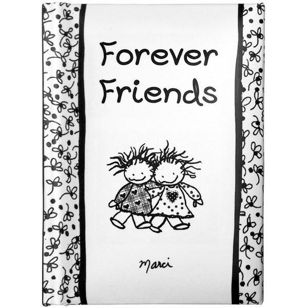 Blue Mountain Arts Little Keepsake Book "Forever Friends" 4 x 3 in. Perfect Pocket-Sized Mini-Book—Christmas, Birthday, or “Just Because” Friendship Gift, by Marci & the Children of the Inner Light