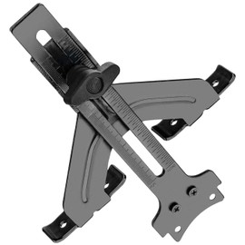 DNP618 Edge Guide For DeWalt DCW600B 20V Max XR Cordless Router, DWP611 Compact Router, Porter-CabLe 450 and 451, Quickly Attaches to Fixed Base Compact Router DW6913 DCW600B