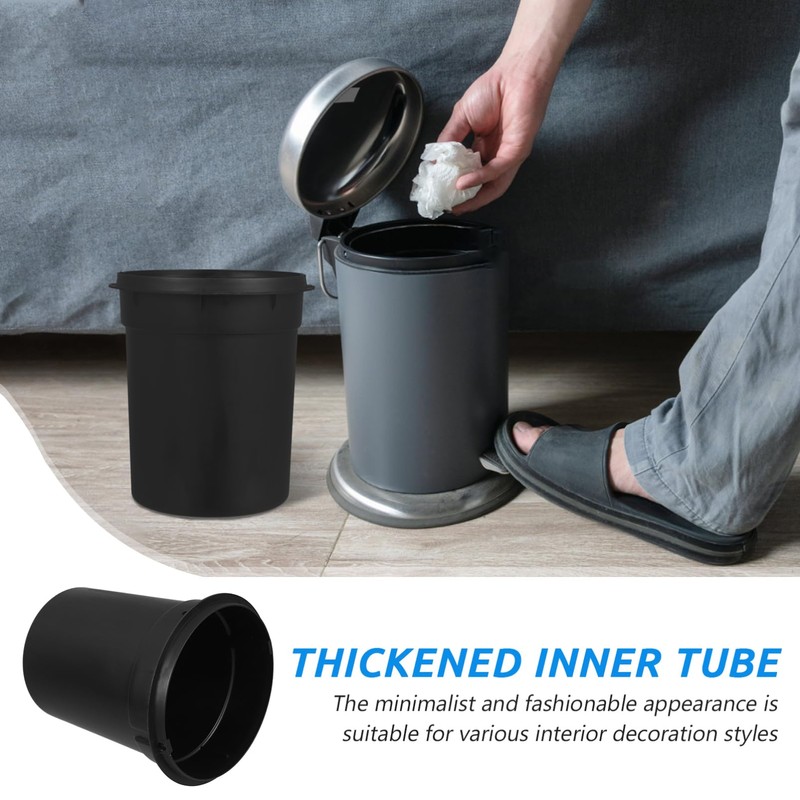 Alipis Thickened Inner Tube Trash can Liner 7.55X6.61 Inches Round