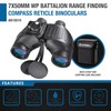 AB10510 - 7x50 WP Battalion Binoculars w/reticle by Barska