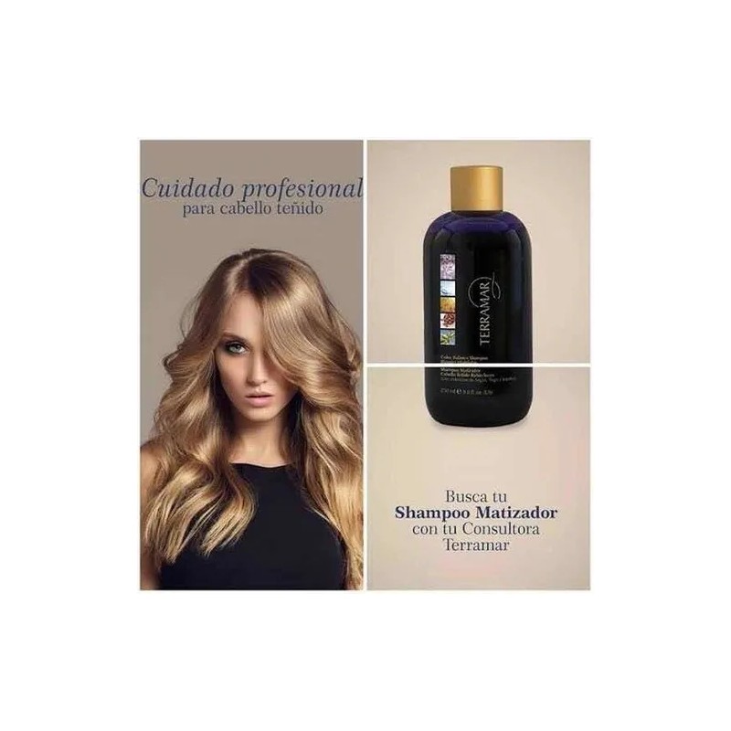 Terramar Shampoo Matizador 250 Ml. Producto Original