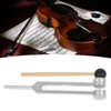 Professional Tuning Fork 128 Hz Aluminum Sensory Standard Musical Instrument