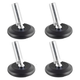 'Wagner QuickClick® Furniture Gliders/Diameter 30 mm/Set of 4 adjustable base with Ball Joint//"Hyper, M10x25mm / Ø 37mm