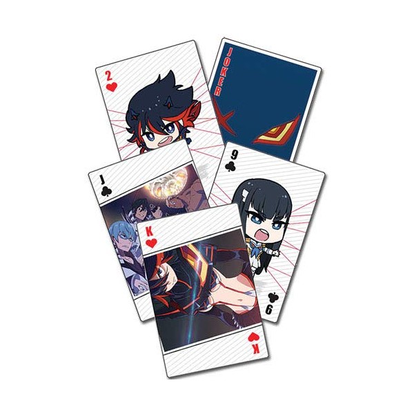 Great Eastern Entertainment Kill La Kill: Playing Cards, 5", Multicolor