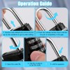 Udbrud Combination Lock, Pack of 6 3 Digit Combination Lock,