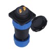 Waterproof Connector Square 4 Holes IP68 Aviation Power Socket 380V