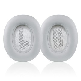 Replacement Earpads Cushions for JBL Live 650 (650NC 650BTNC)/Live 660 (660NC 660BTNC) Headphones Ear Pads with Noise Isolation Memory Foam,Soft Protein Leather (Light Gray)