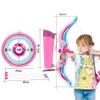 Children Archery Set Including Board Arrow Holder Suction Cup Arrows