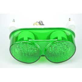 Bright2wheels Motorcycle LED Tail Light with Turn Signals Compatible with 98-05 Ninja ZX-6R,06-08 ZX600 ZZ-R600,00-05 ZR750 ZR-7S,98-03 ZX900 Ninja ZX-9R