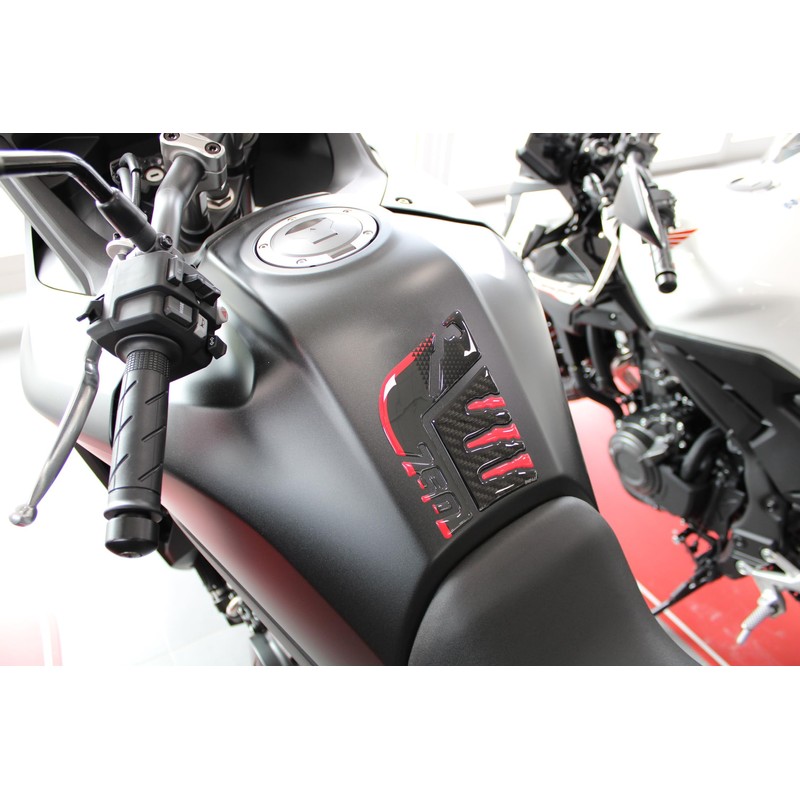 Tankpad Tank Protector Compatible with Honda Transalp XL 750 Grey