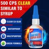 20g Medium-Thick CA Glue (500 CPS), Instant Clear Cyanoacrylate Glue