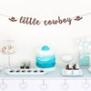 Lingtoolator Little Cowboy Banner - Western Cowboy Banner for Little