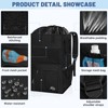 WELIDAY Large Laundry Backpack Bag with 3 Sizes Mesh Wash