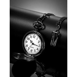 FUNGORGT Mens Pocket Watch Gifts for Dad - Engraved Pocket Watch to My Dad - Pocket Watch with Chain Gift Father's Day Gifts