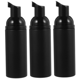 Mikinona 3pcs Foaming Pump Bottle for Travel Refillable Lash Shampoo Dispenser Odorless Pet Design for Toiletries