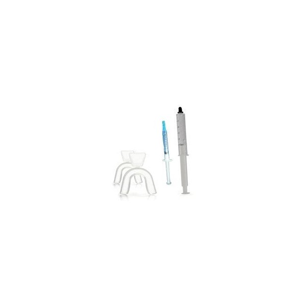 Professional Teeth Whitening Kit with 10ml/cc of 22% Carbamide Peroxide Gel and Remineralization Gel to Reduce Tooth Sensitivity.