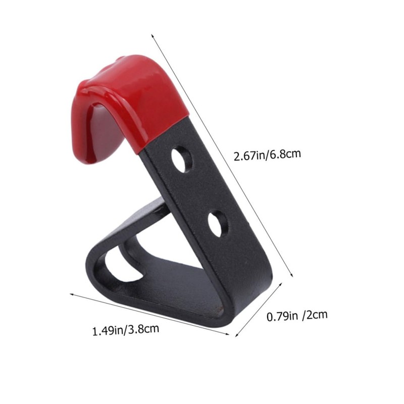 Operitacx 2pcs Wall Mounted Tire Wheel Rim Hanging Hooks Rim