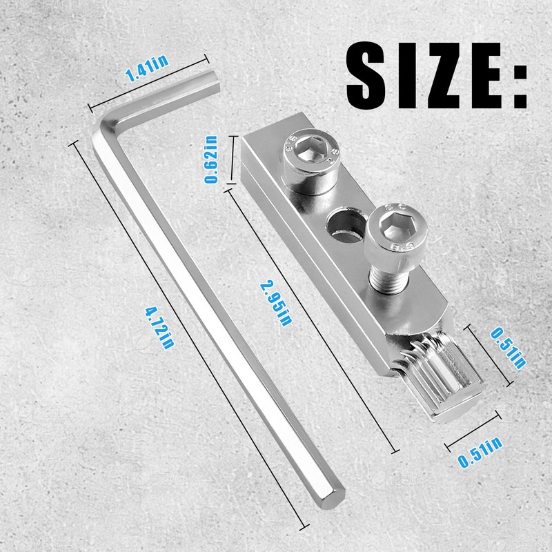 Stripped Screw Extractor Set: Damaged/Broken Screw Remover, Easy Out Bolt