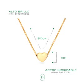 Clepsidra® Collares y cadenas para mujer de acero inoxidable. Accesorios y Joyeria para mujer resistentes y elegantes. Regalos para mujer ideales para cumpleaños. Jewelry Gift