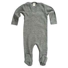 Lilano, Full Body / Jumpsuit, 70% Wool (kbT), 30% Silk, 210 g/m², gray