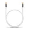 deleyCON SAT Antenna Cable 2m (6.57 ft.) Coaxial Satellite Cable