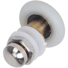 6 Piezas Rueda de Repuesto para Puerta de Ducha de Baño 27mm