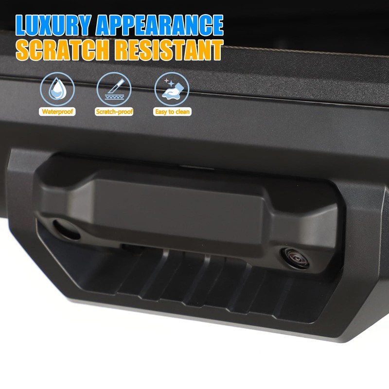 LLKUANG ABS Car Tailgate Handle Decorative Cover Fit for Toyota