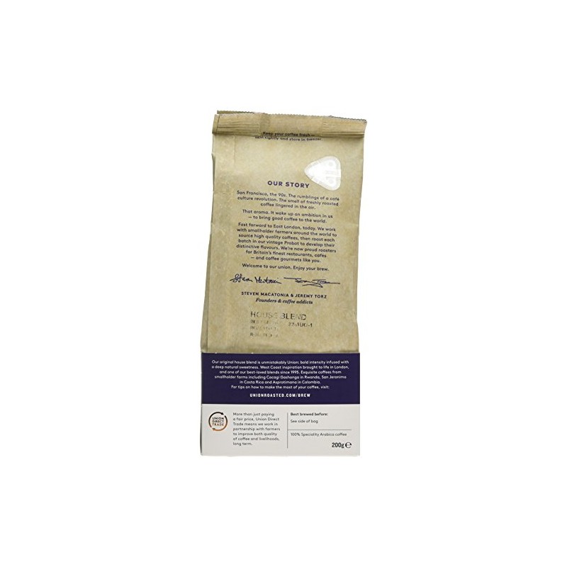 Union Hand Roasted House Blend The Spirit of Union Ground