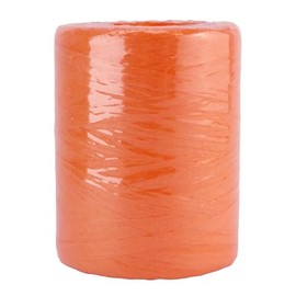 Crafty Capers 200m Orange Jumbo Roll Paper Raffia Ribbon Recyclable & Biodegradable