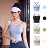 Women's Yoga Pilates Workout Sports Bra Top Blue/S